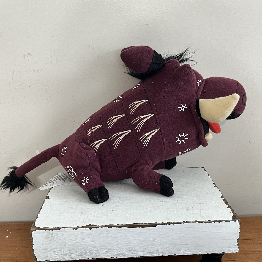 Disney The Lion King On Broadway‎ Pumba Tribal Warthog Plush Kids Stuffed Animal